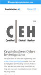 Mobile Screenshot of cryptohackers.com